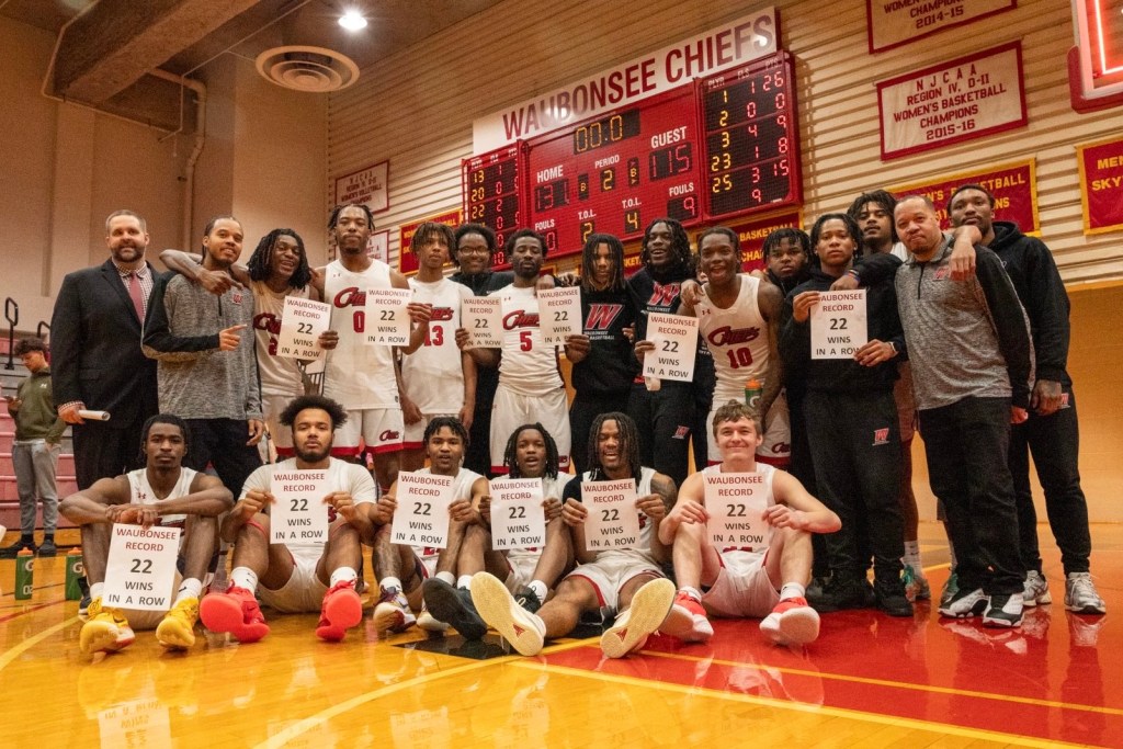 Streaking into the record books: Waubonsee’s historic 22nd consecutive&nbsp;win